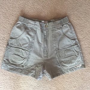 Columbia High-Waisted Cargo Shorts